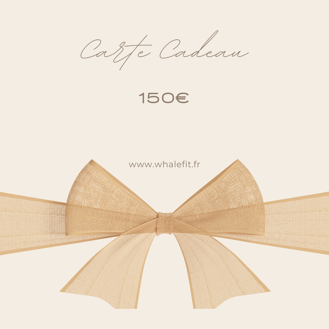 Carte cadeau Whale Fit